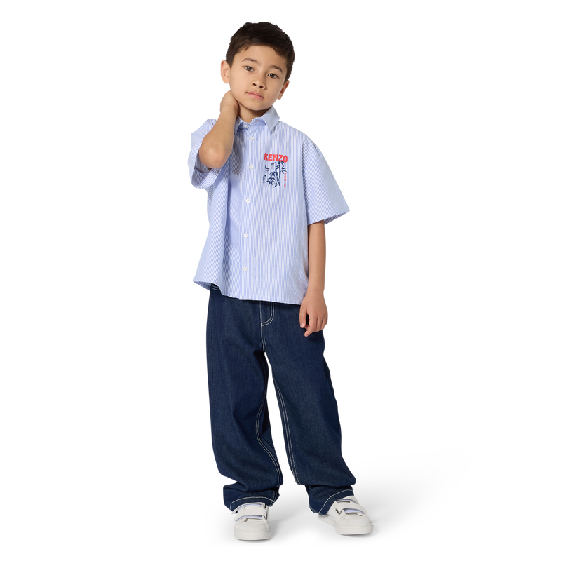 Straight Cut Jeans KENZO KIDS 
                        BOY