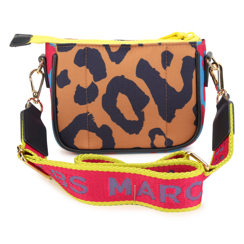 Leopard print shoulder bag