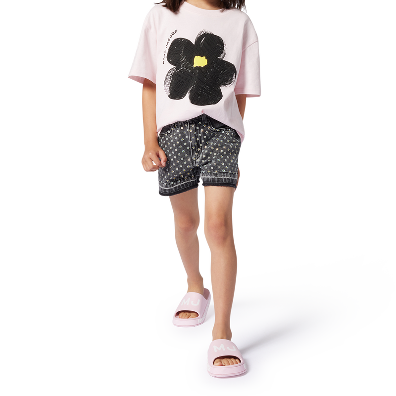 Short-sleeved cotton T-shirt MARC JACOBS 
                        GIRL