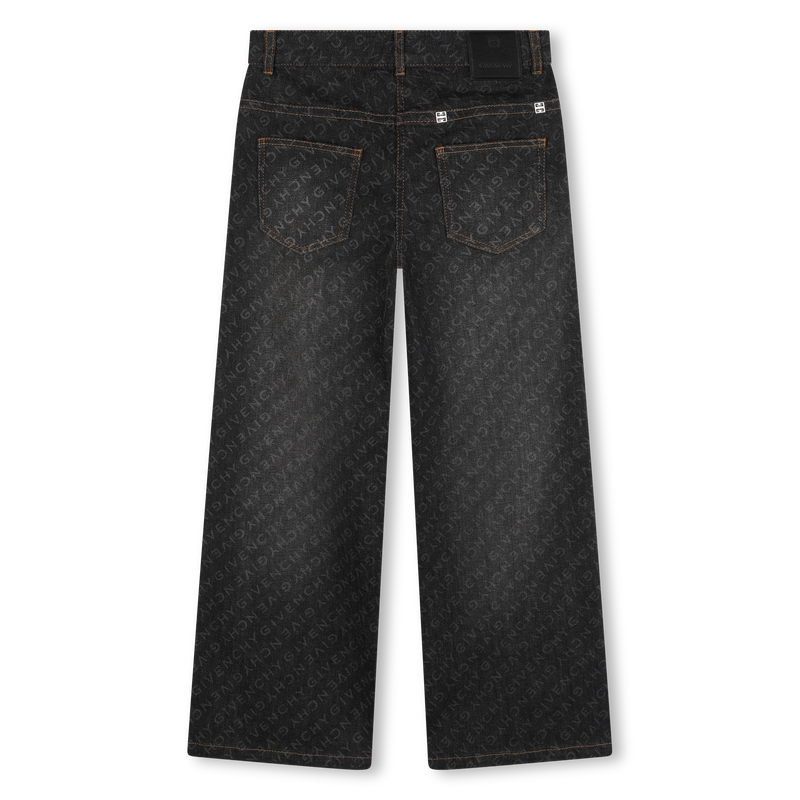 Wide-Leg Adjustable Jeans GIVENCHY 
                    GIRL