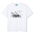 Short-sleeved cotton T-shirt KENZO KIDS 
                    BOY