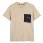 Short-sleeved T-shirt, STONE, hi-res