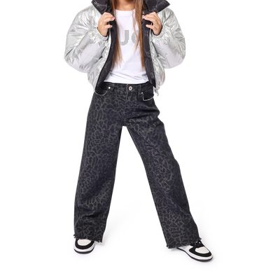 Studded Cotton Logo T-Shirt HUGO GIRL