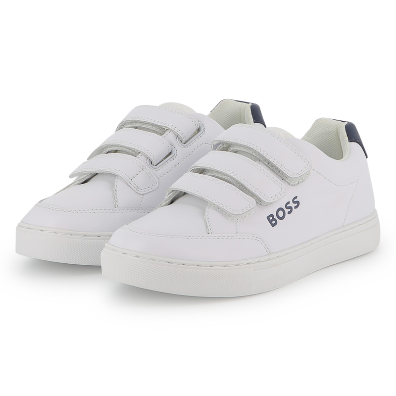 Cowhide leather sneakers BOSS 
                    BOY
