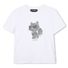 Short-Sleeved T-Shirt KARL LAGERFELD KIDS 
                    GIRL
