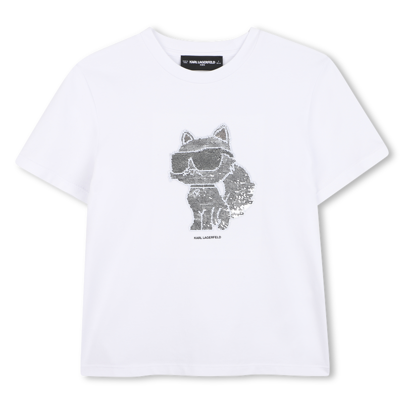 Short-Sleeved T-Shirt KARL LAGERFELD KIDS 
                        GIRL