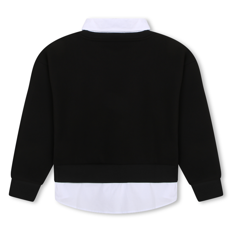Layered sweatshirt