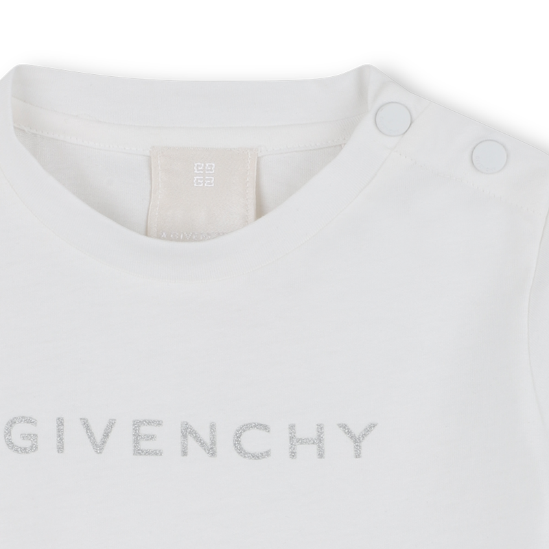 T-shirt with ruffles GIVENCHY 
                        GIRL