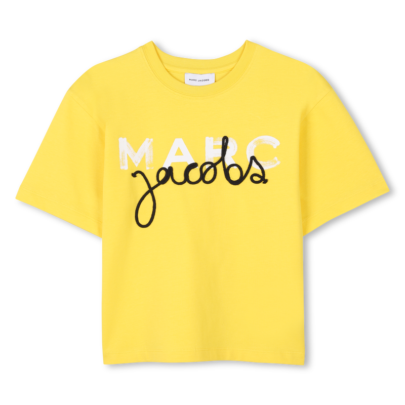 Round-neck cotton T-shirt MARC JACOBS 
                    BOY