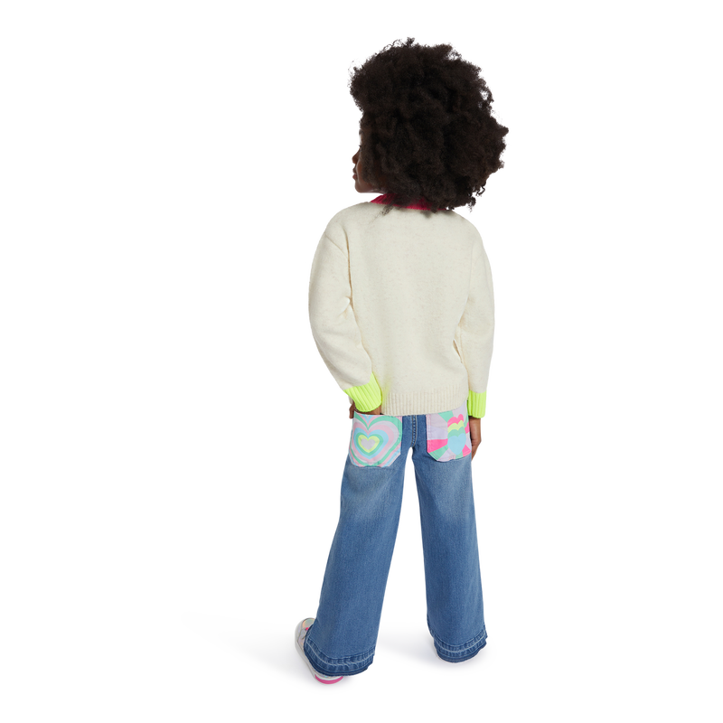 Knit rainbow pullover BILLIEBLUSH 
                    GIRL