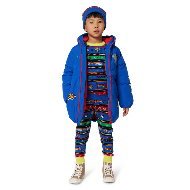 Jacquard-motif pullover KENZO KIDS 
                    BOY