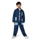 Cotton denim jacket KENZO KIDS 
                    UNISEX