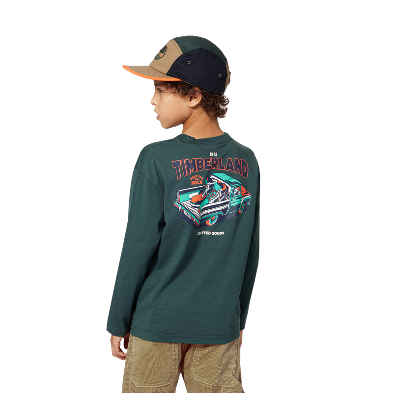 Embroidered twill cap TIMBERLAND 
                        BOY