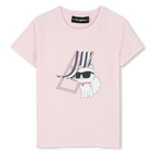 Short-Sleeved T-Shirt, PINK, hi-res