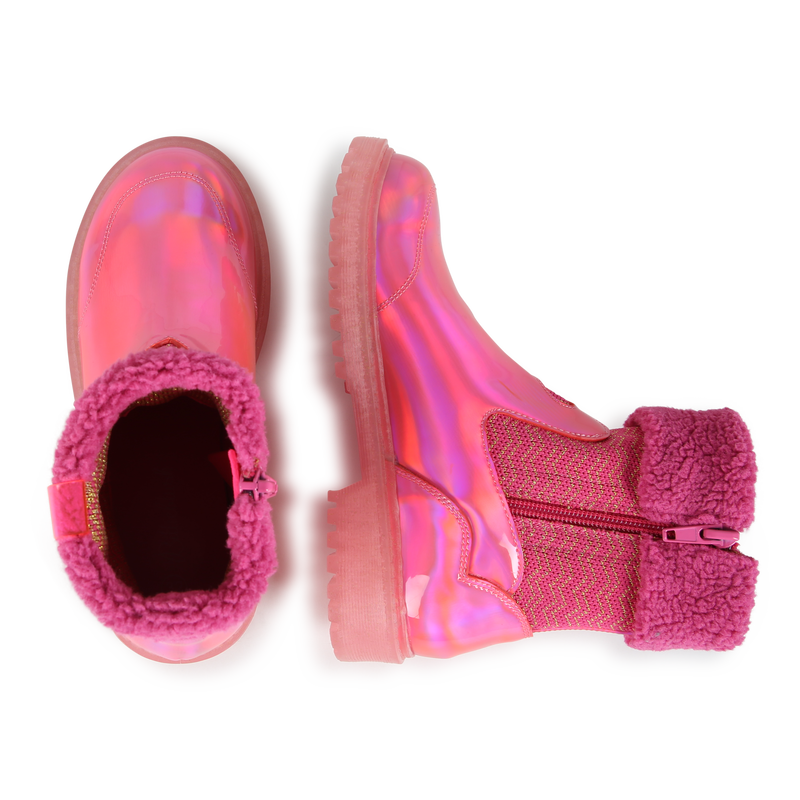 Fleece Cuff Ankle Boots BILLIEBLUSH 
                    GIRL