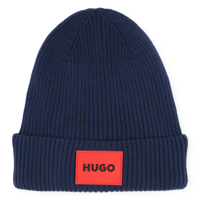 Knit Cotton Hat HUGO UNISEX