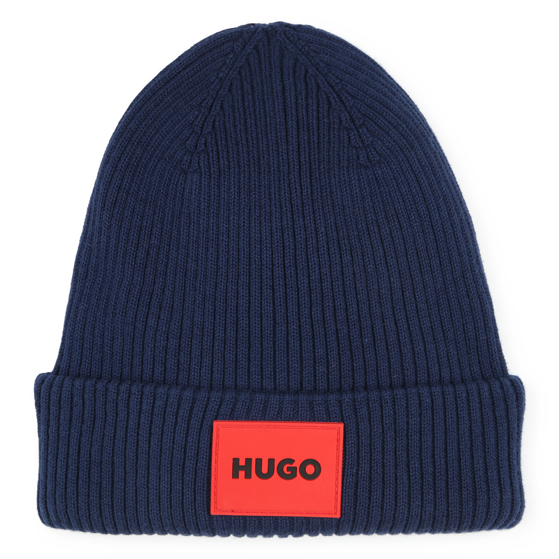 Knit Cotton Hat HUGO 
                        UNISEX