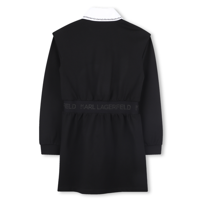 Long sleeve dress KARL LAGERFELD KIDS 
                    GIRL