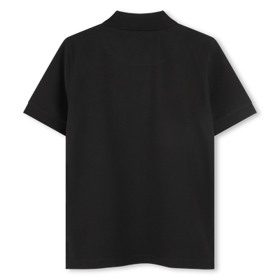 Short-sleeved piqué polo shirt HUGO BOY