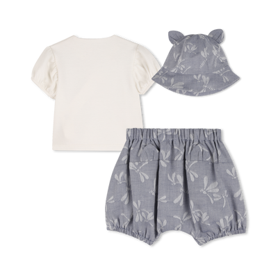 Cotton Outfit Set KENZO KIDS GIRL