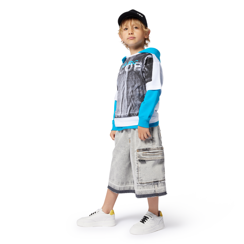 Trompe-l'oeil T-shirt MARC JACOBS 
                        BOY