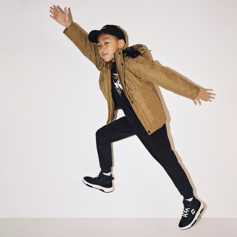 Press-Stud Sweatpants KARL LAGERFELD KIDS 
                    BOY