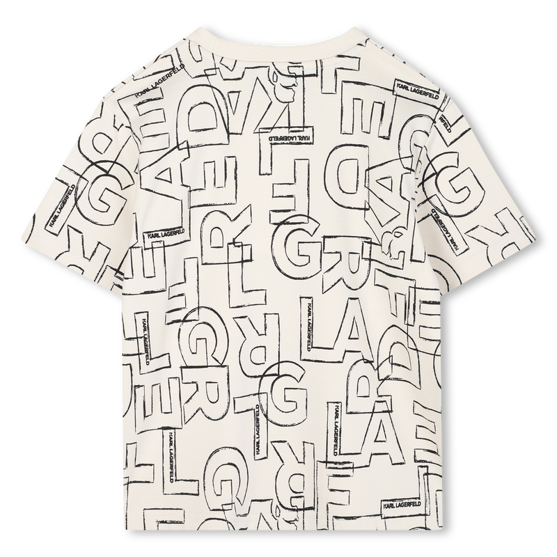Short-sleeved T-shirt KARL LAGERFELD KIDS 
                    BOY