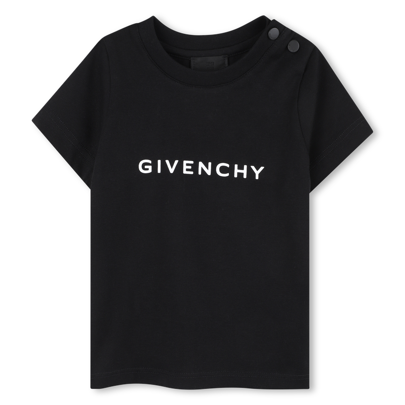 T-shirt with snap closure GIVENCHY 
                    BOY