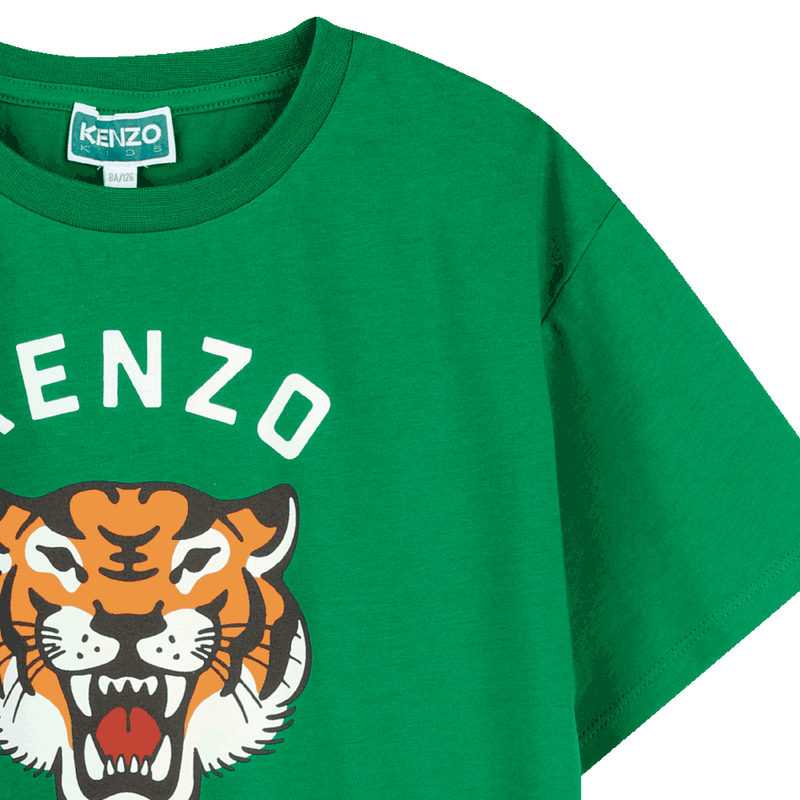 Printed cotton T-shirt KENZO KIDS 
                        BOY