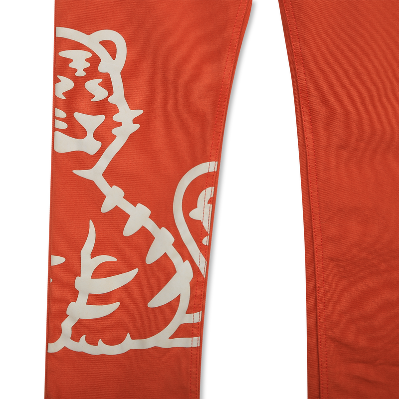 Adjustable cotton trousers KENZO KIDS 
                    UNISEX