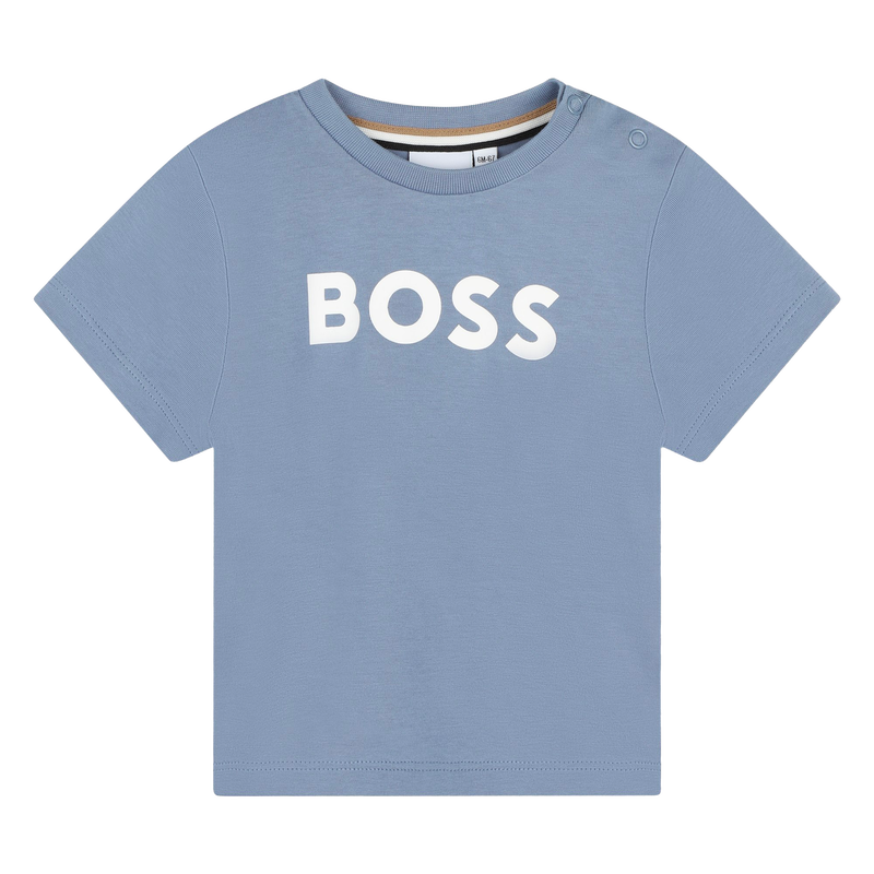 Cotton Logo T-Shirt BOSS 
                    BOY
