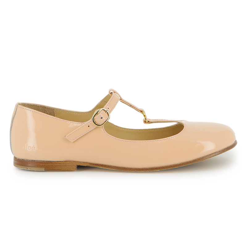 Cowhide ballerinas CHLOE 
                    GIRL