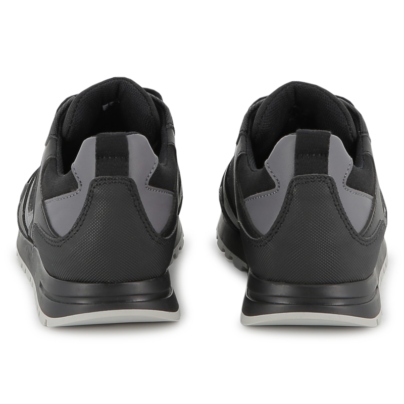 Faux and canvas sneakers BOSS 
                        BOY