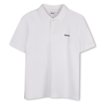 Cotton Logo Polo BOSS BOY