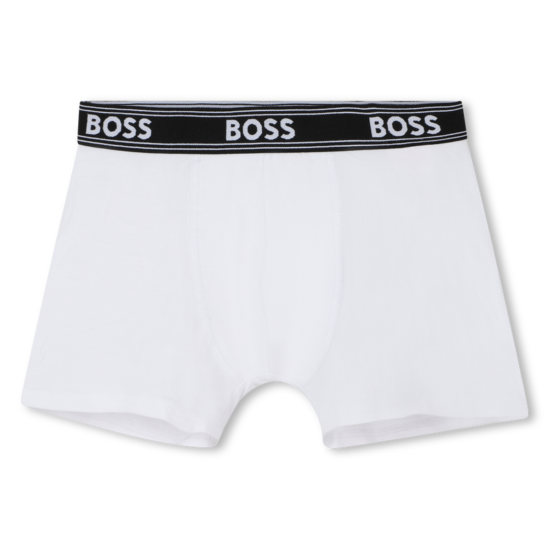 Pack of 3 jersey boxer briefs BOSS 
                    BOY