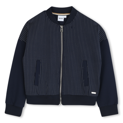 Zipped cardigan with pockets BOSS GIRL