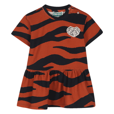 Short-sleeve dress KENZO KIDS GIRL