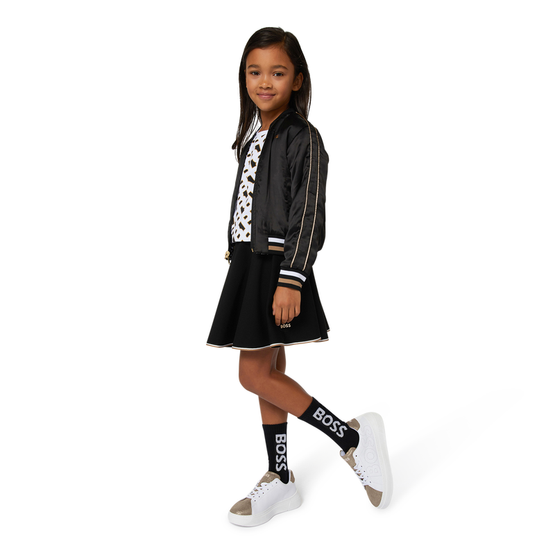 Short-sleeved cotton t-shirt