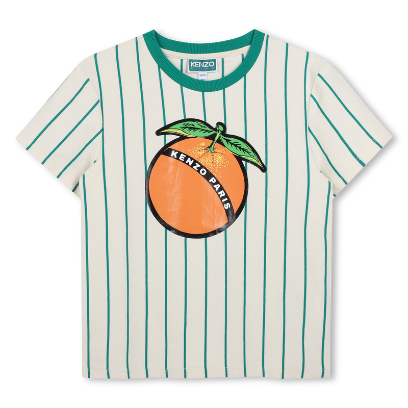 KENZO KIDS Short-sleeved cotton T-shirt KENZO KIDS Short-sleeved cotton T-shirt