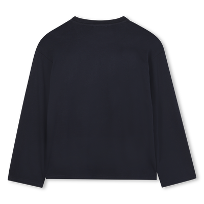 Wide-sleeved long-sleeved T-shirt KENZO KIDS BOY