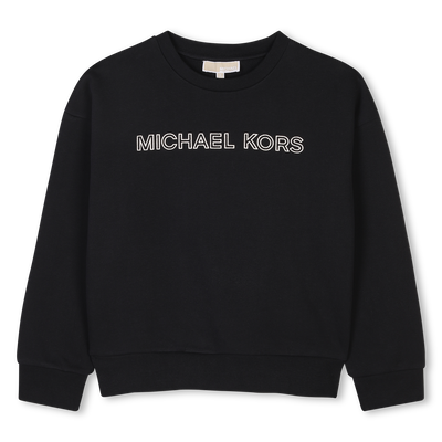 Cotton fleece sweatshirt MICHAEL KORS GIRL