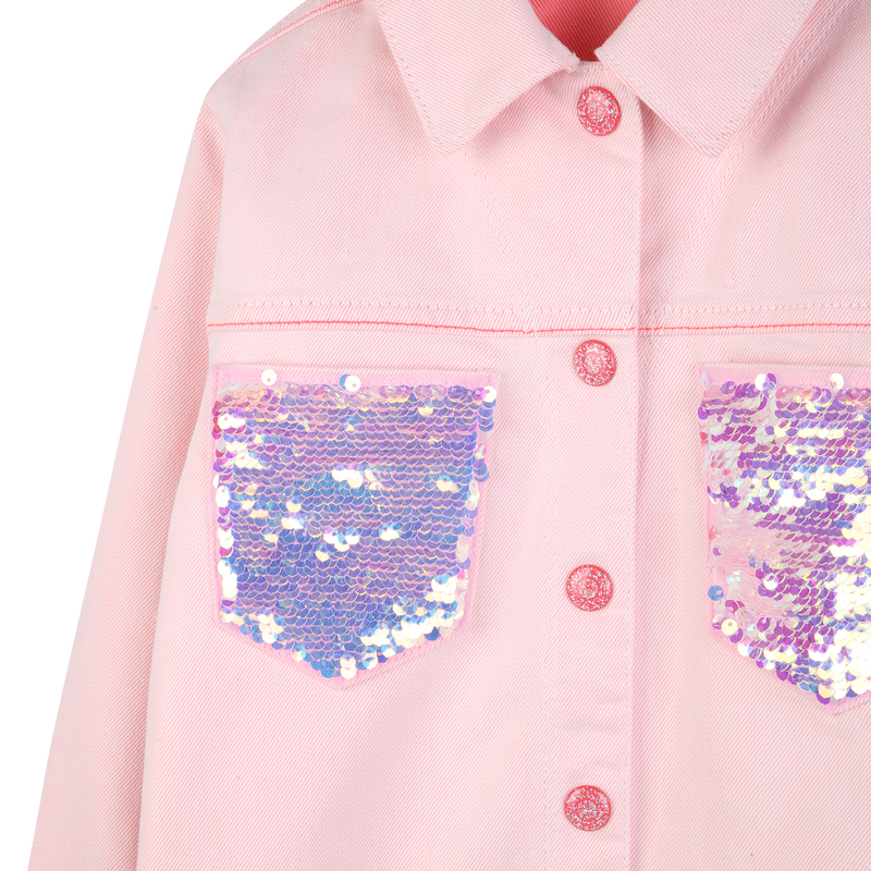 Sequin Pocket Jacket BILLIEBLUSH 
                        GIRL