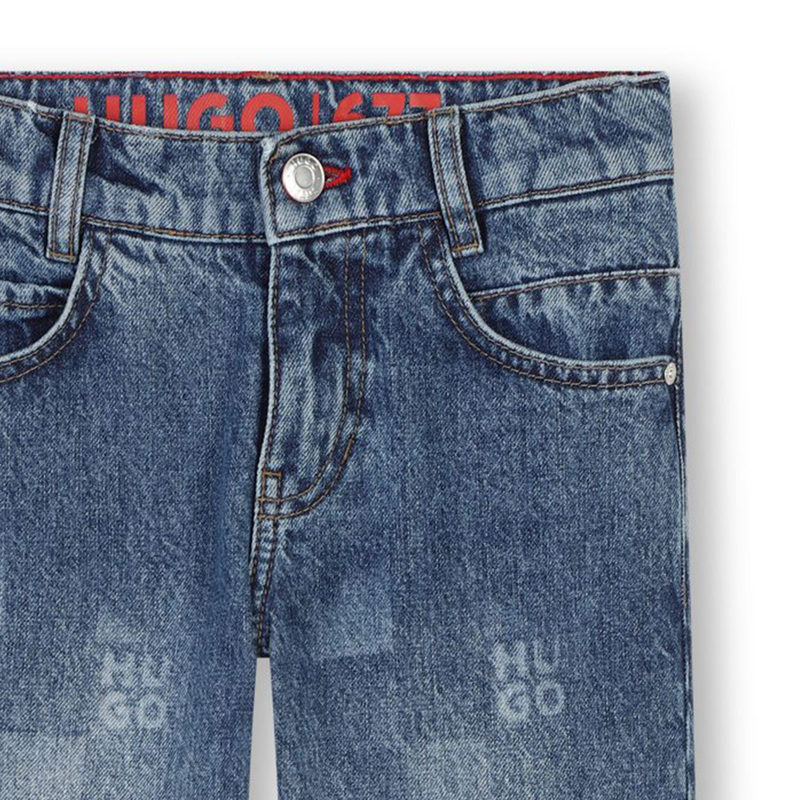 Straight-Leg Jeans HUGO 
                    BOY