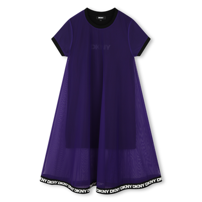 Short-Sleeved Layered Dress DKNY GIRL
