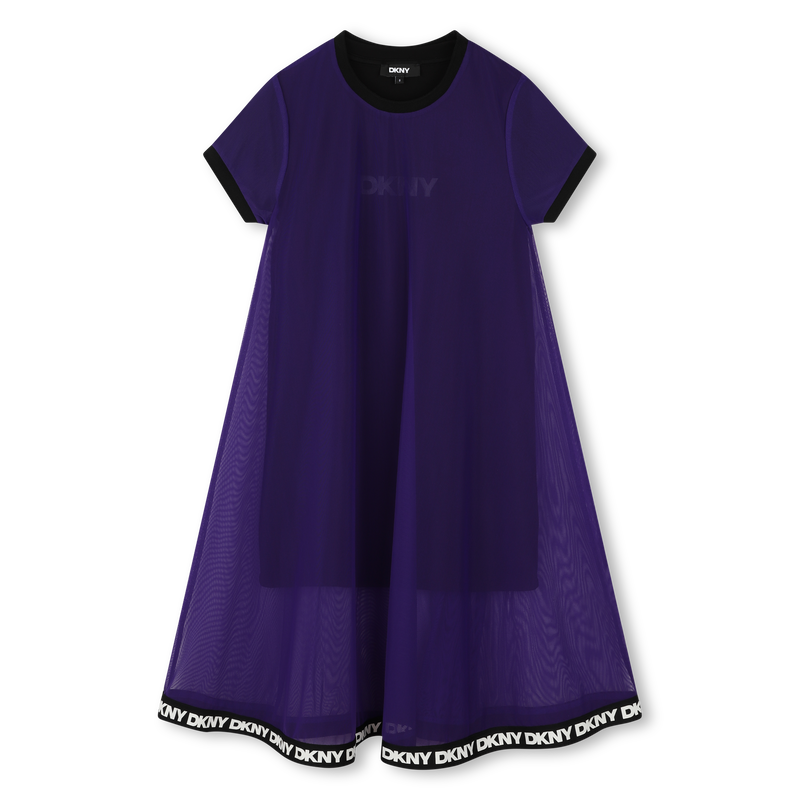 Short-Sleeved Layered Dress DKNY 
                        GIRL