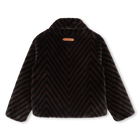 Fuzzy fleece jacket LANVIN 
                    GIRL