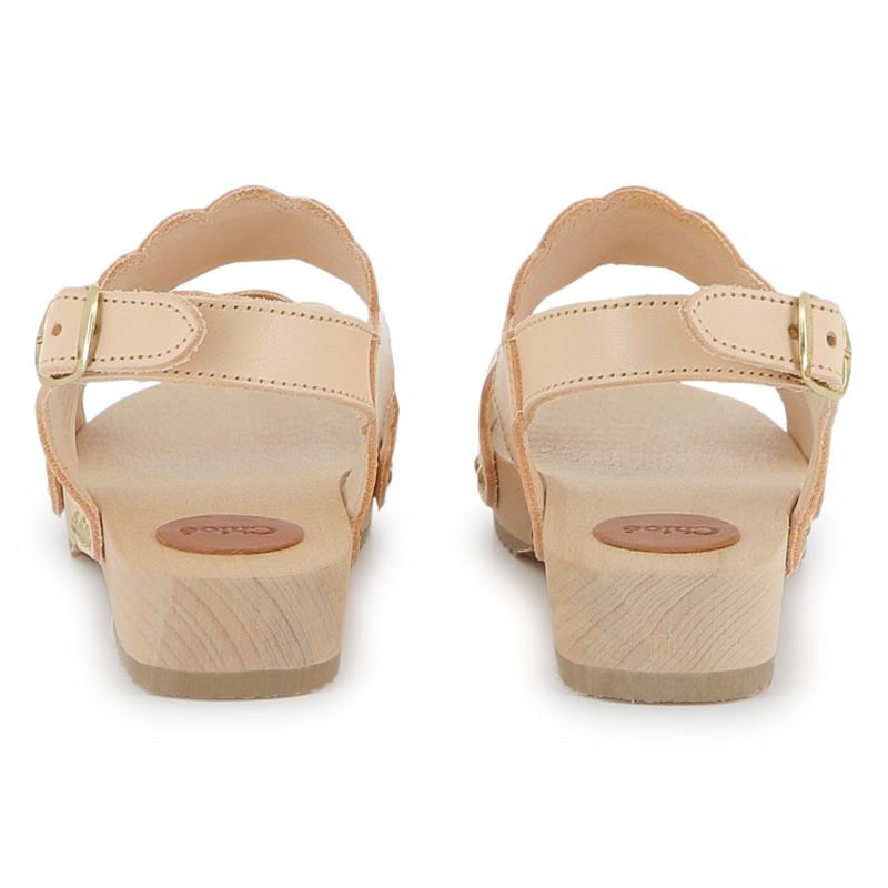 Buckled leather sandals CHLOE 
                    GIRL