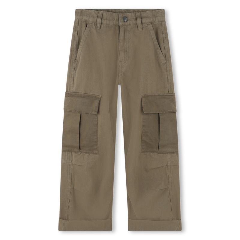 Cotton Multi-Pocket Trousers TIMBERLAND 
                        BOY