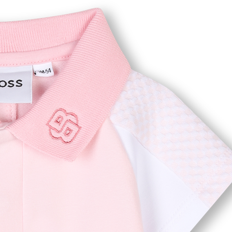 Short paneled romper BOSS 
                        GIRL