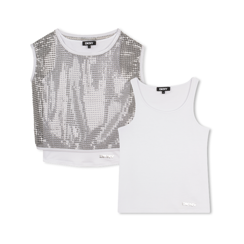 Layered T-Shirt DKNY 
                        GIRL